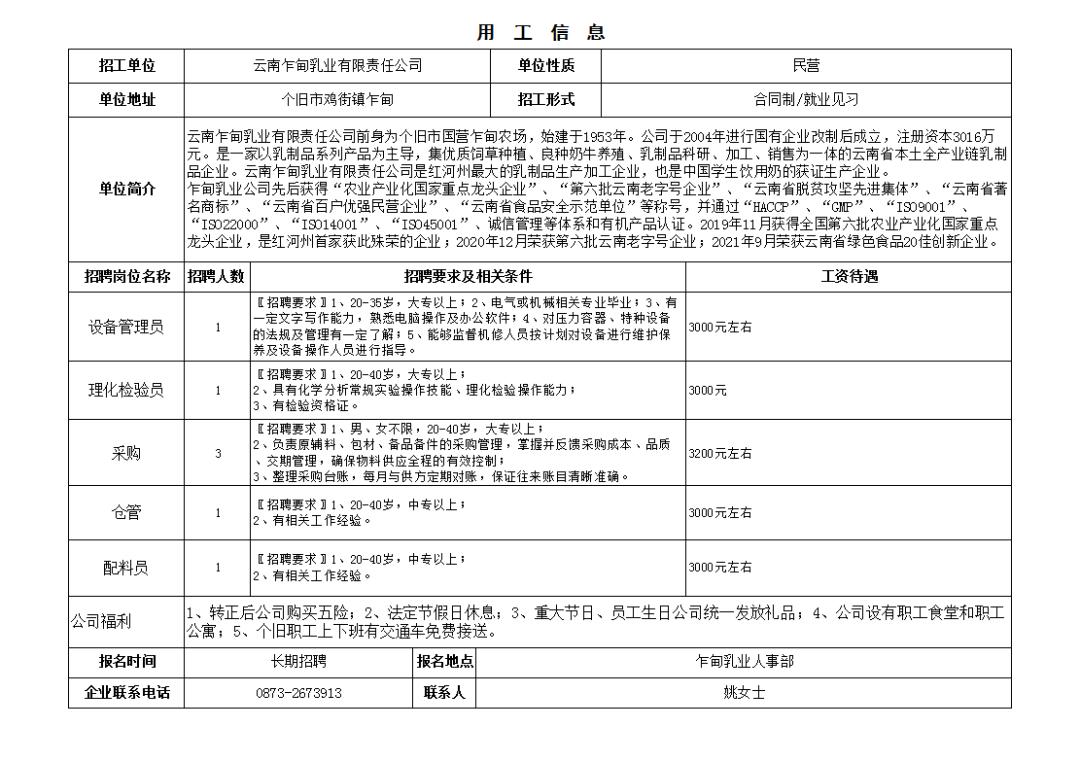 个旧市退役军人事务局招聘公告全新发布