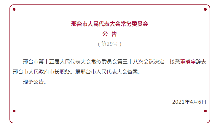 邢台市招商促进局人事任命动态解析