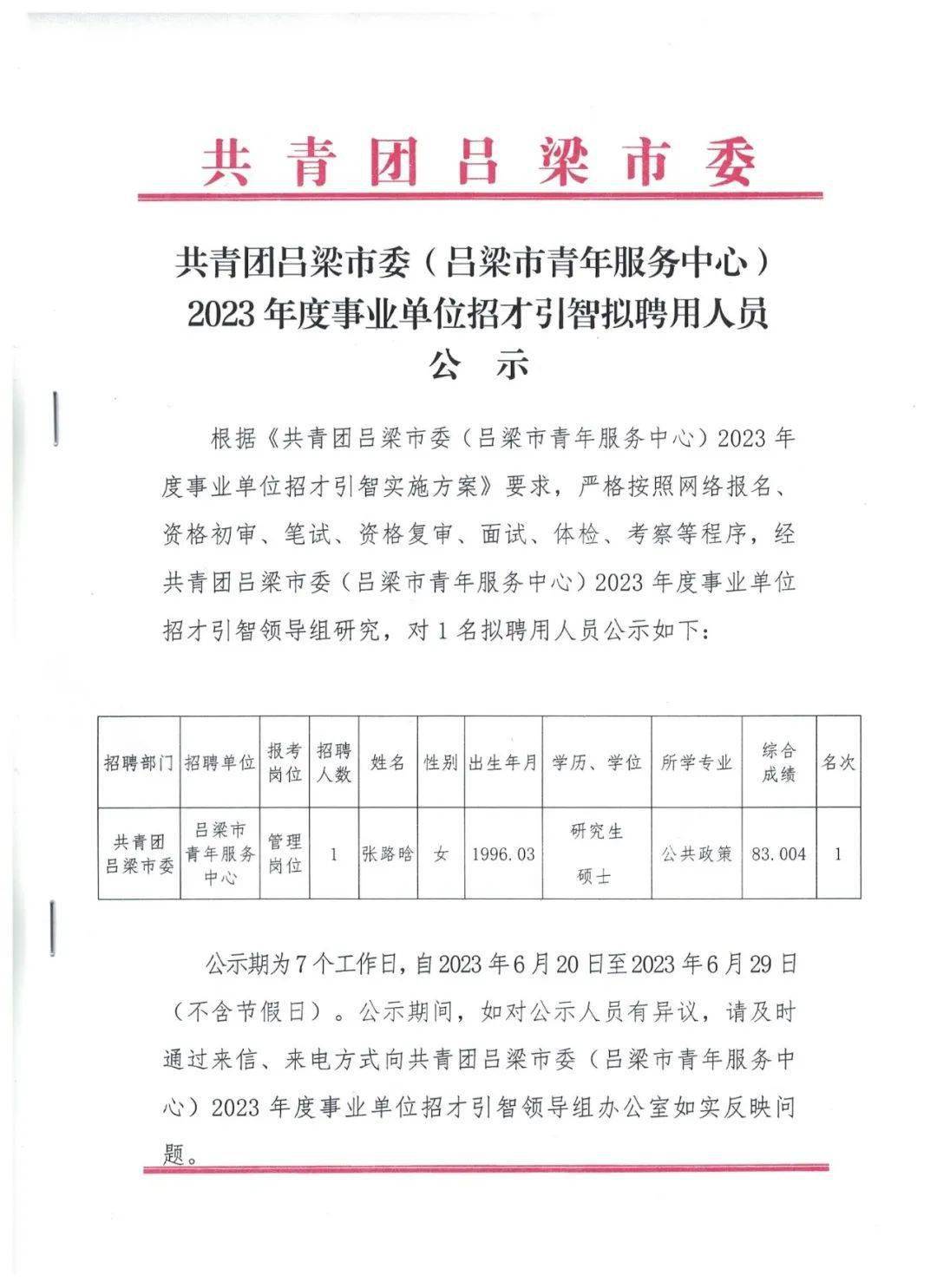 吕梁市共青团市委人事大调整，青春力量汇聚，共创美好未来
